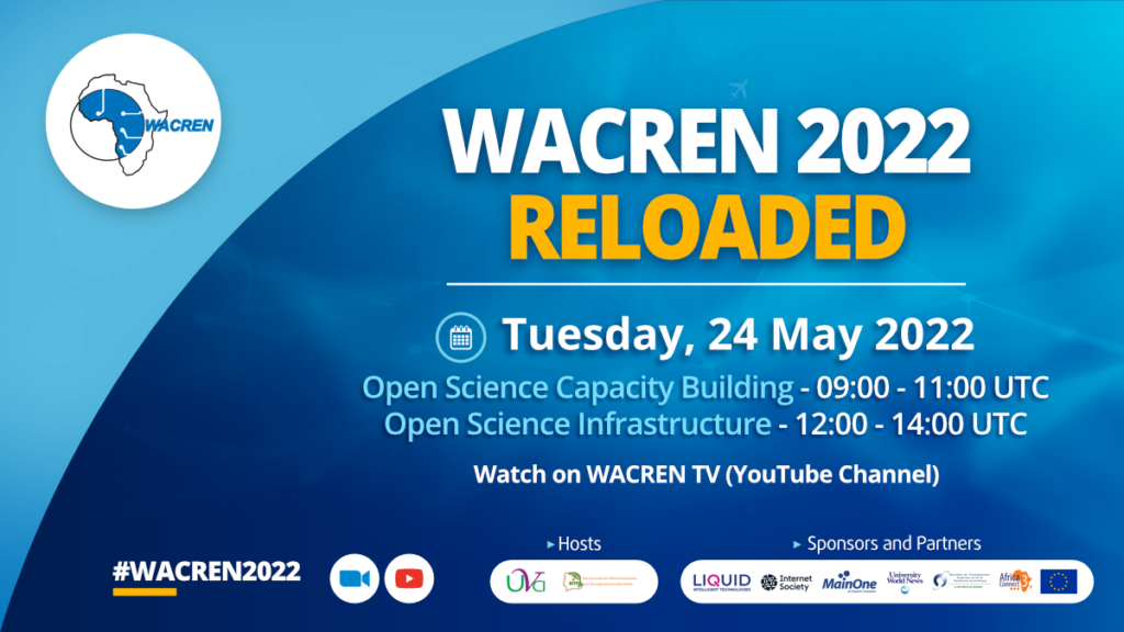 WACREN 2022 Reloaded with Webinar Sessions