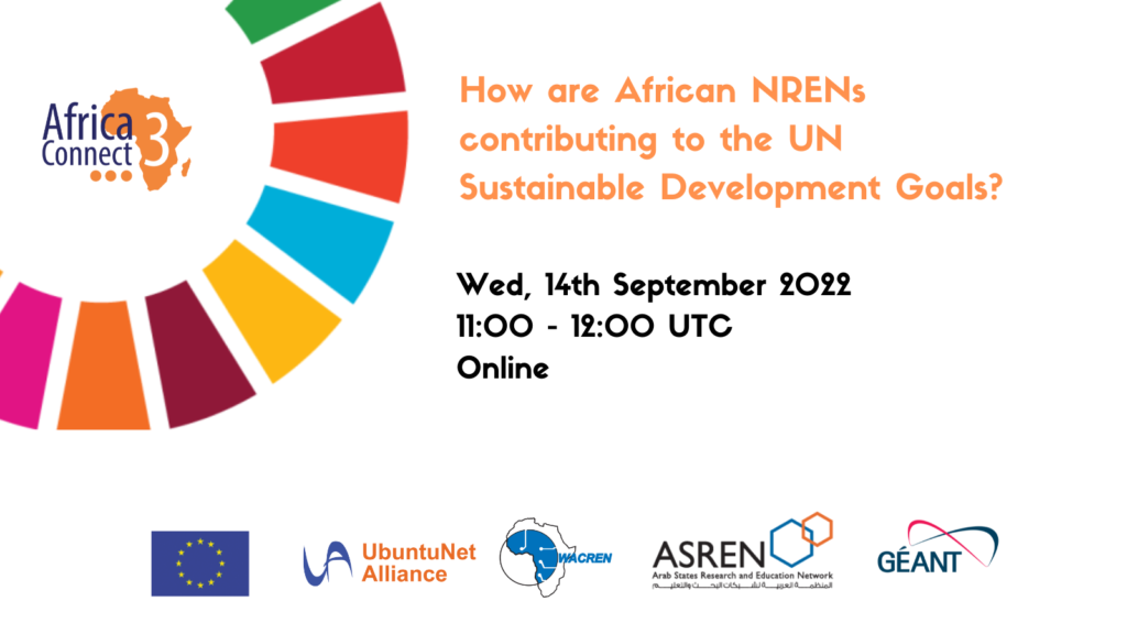 AC3 webinar on African NRENs contribution to Global Goals