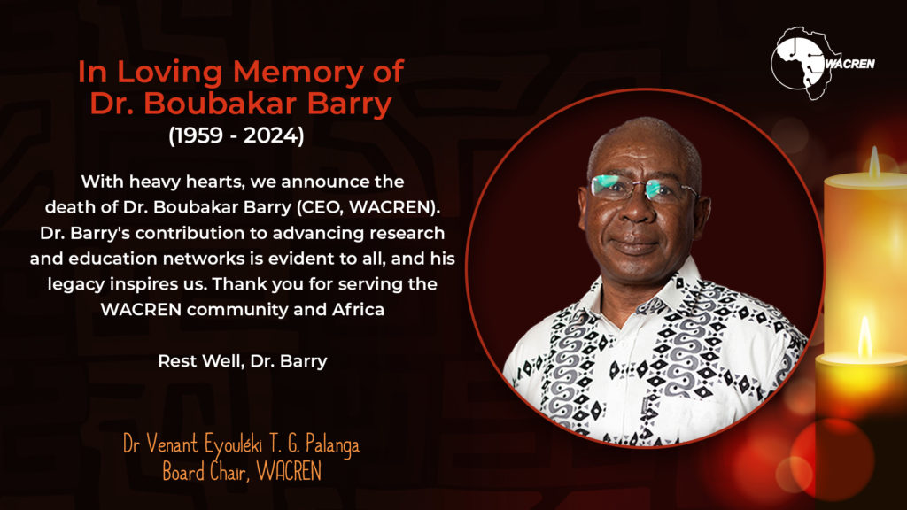 WACREN CEO passes on