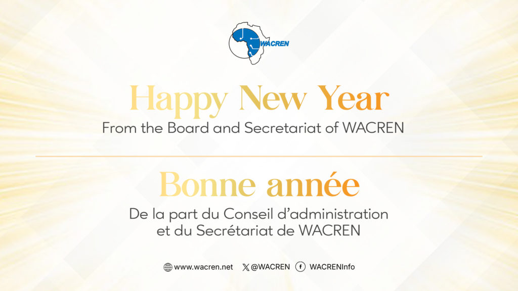 New Year Greetings from WACREN