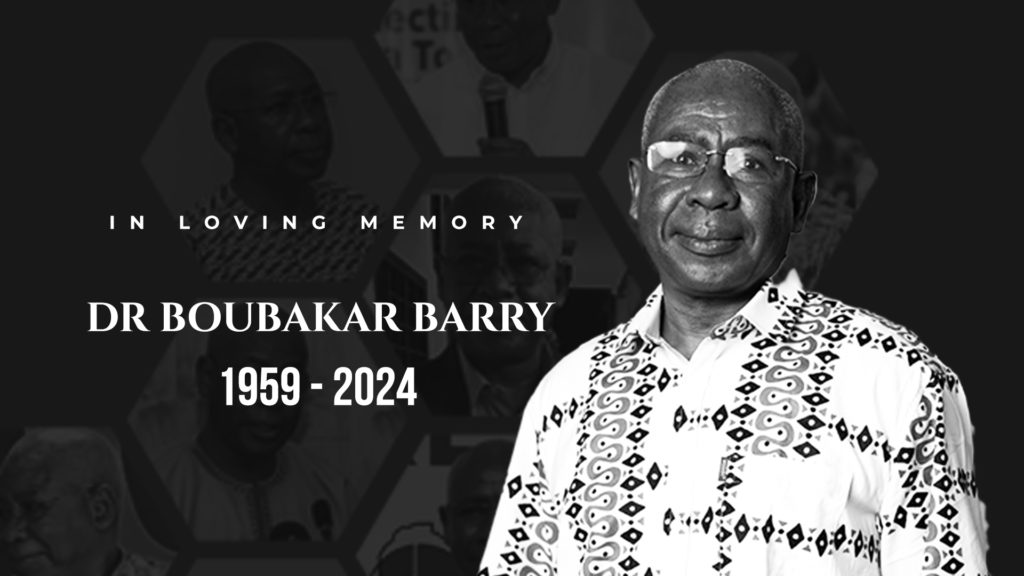 Adieu profondément émouvant au Dr Boubakar Barry