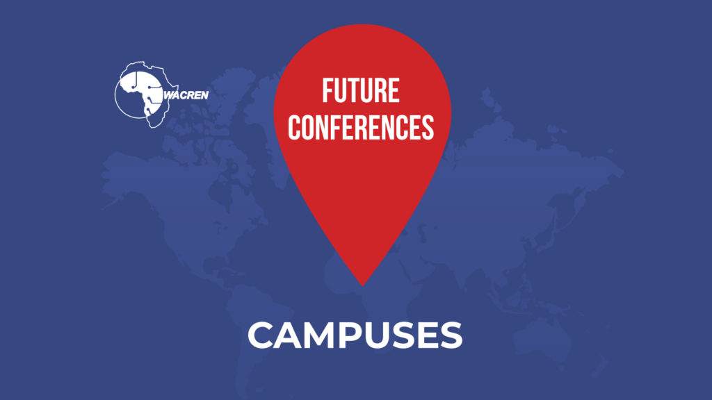 Les membres du WACREN soutiennent les projets de tenir les prochaines conférences sur les campus