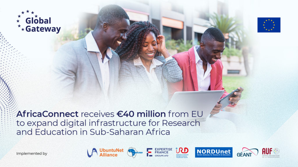AfricaConnect: receives a €40 million boost from the EU to expand digital infrastructure for Research and Education in Sub-Saharan Africa