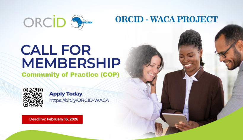 Call for Membership: ORCID-WACA Community of Practice (CoP)