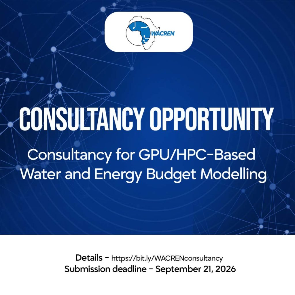 ToR- Consultancy for GPUHPC-Based Water and Energy Budget Modelling